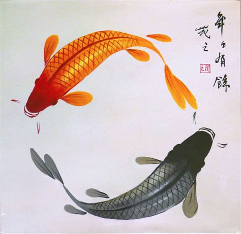 鯉魚圖畫